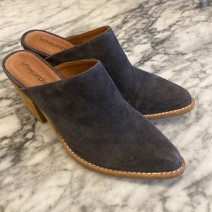 Jeffrey Campbell Favela heeled Mule size 8 in black